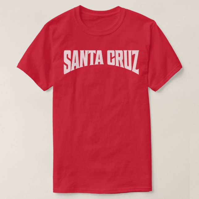 Santa Cruz California T-Shirt (Design framsida)