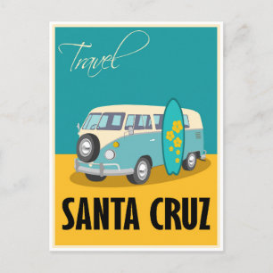 Santa Cruz California Travel Vykort