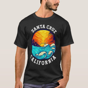 Santa Cruz California Vintage Retro 70s 80-tal T Shirt