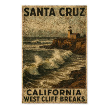 Santa Cruz California West Cliff Steamer Lane
