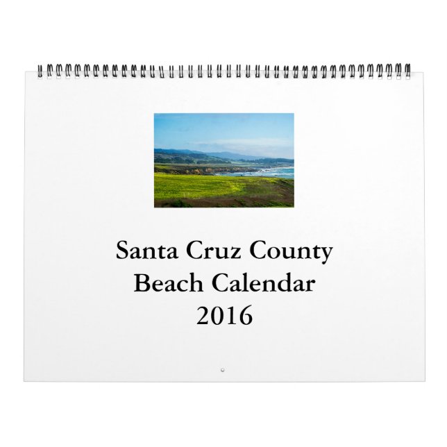 Santa Cruz County strandkalender 2016 Kalender (Omslag)