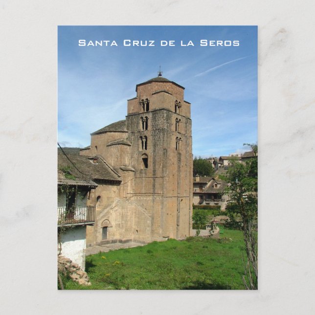 Santa Cruz de la Seros Vykort (Framsida)