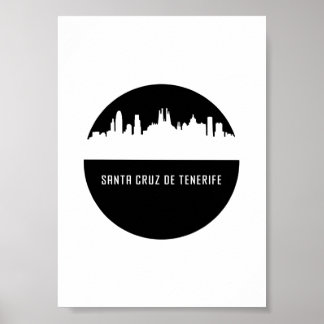 Santa Cruz de Tenerife | städer i Spanien Poster