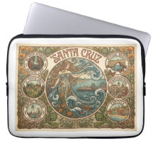 Santa Cruz Kalifornien Art-Nouveau-kust