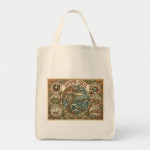 Santa Cruz Kalifornien Art-Nouveau Kust Tygkasse