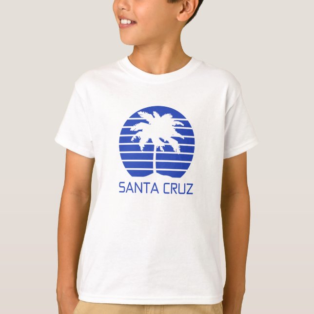 Santa Cruz Kalifornien T-Shirt (Framsida)