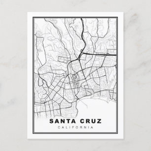 Santa Cruz Karta Vykort
