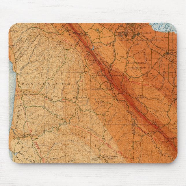 Santa Cruz-kvadraten visar intensitet, fel Musmatta (Framsidan)