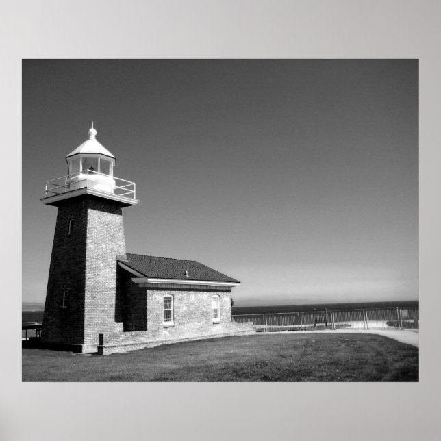 Santa Cruz Lighthouse Poster (Framsidan)