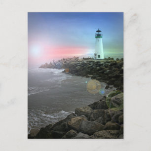 Santa Cruz Lighthouse Vykort