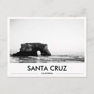 Santa Cruz Natural Bridges Arch Rock UCSC-gåva Vykort