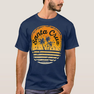 Santa Cruz Retro Surfa Handflatan Träd T Shirt