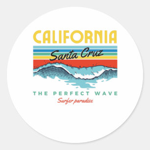 Santa Cruz Runt Klistermärke