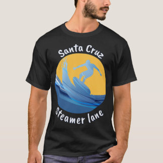 Santa Cruz Steamer Lane Surfing T Shirt