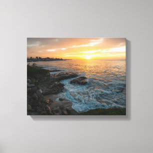 Santa Cruz Sunrise Canvastryck