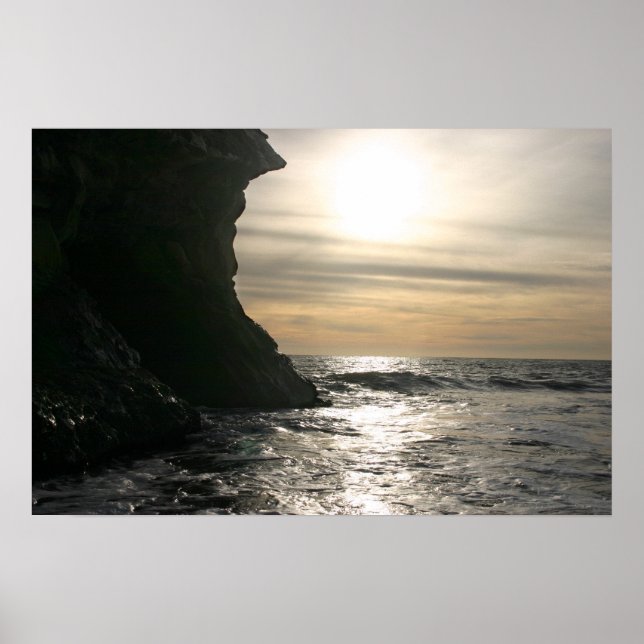 Santa Cruz sunset Poster (Framsidan)