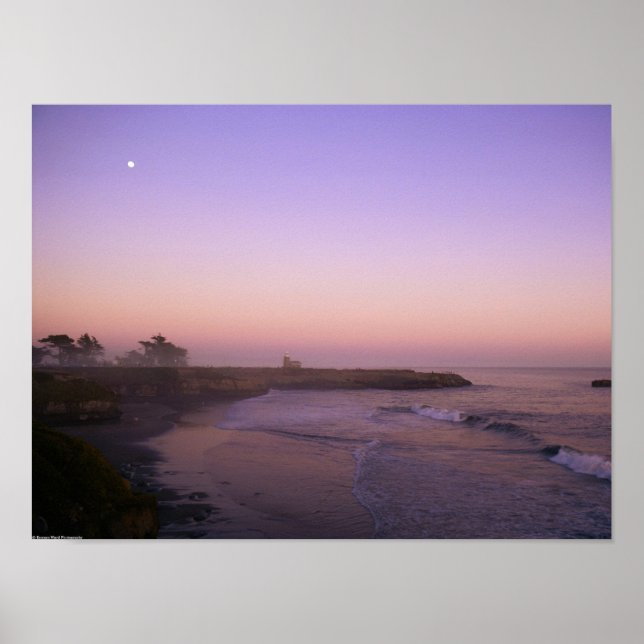 Santa Cruz Sunset Poster (Framsidan)