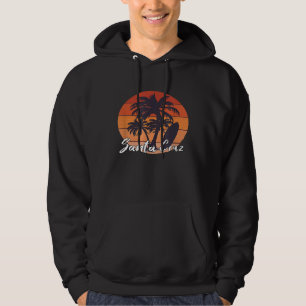 Santa Cruz Surfa Handflatan Träd, sommartidskrifte Hoodie