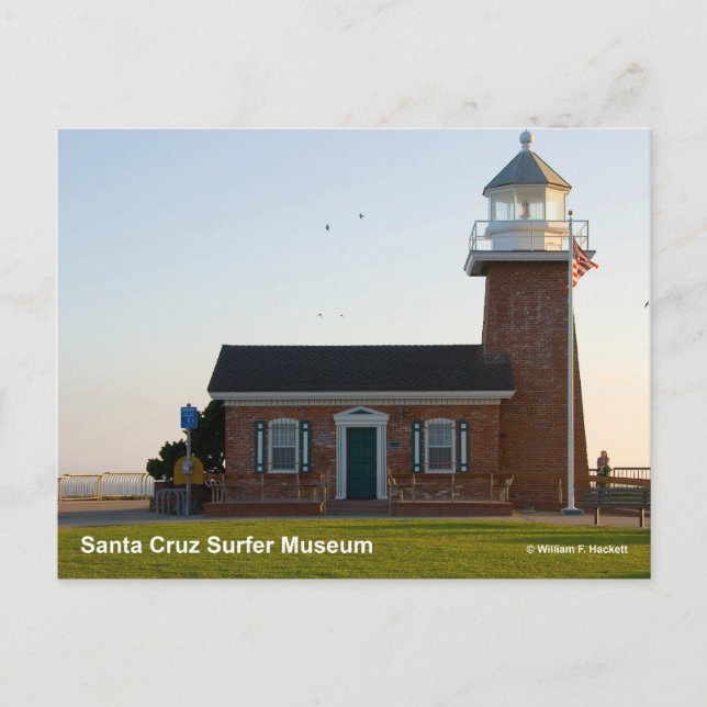 Santa Cruz Surfer Museum California Products Vykort (Framsida)
