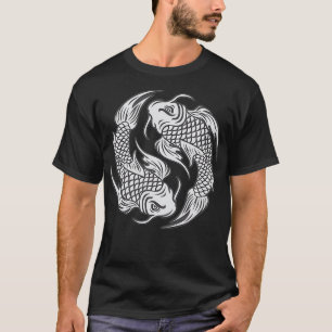 Santa Cruz t shirt Yin Yang Koi Fisk t-shirt