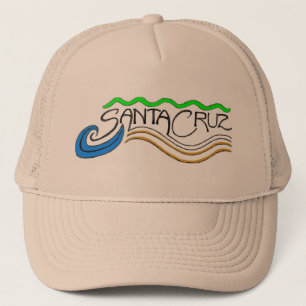 Santa Cruz vinkar hatten Truckerkeps