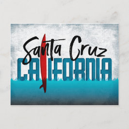 Santa Cruz vycard California Surfboard Vykort