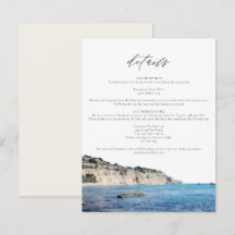 SANTA CRUZ Watercolor Skyline Travel Information C