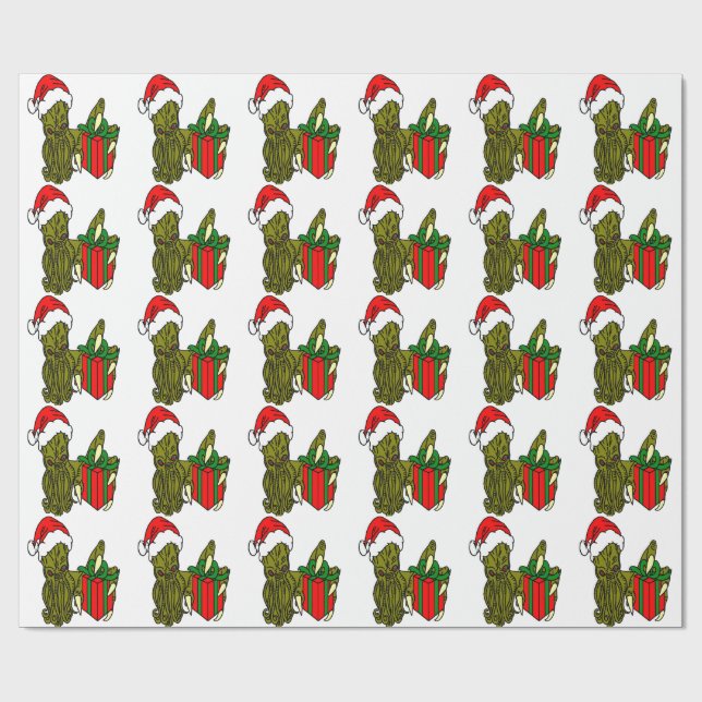 Santa Cthulhu Presentpapper (Platt)