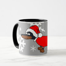 Santa Dachshund Wiener Hund Coffe Mugg