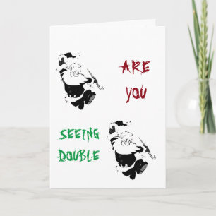 SANTA DANCES AV VISSA SKÄL? SE DUBBLA? HUMOR HELGKORT
