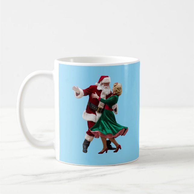 Santa Dancing Kaffemugg (Vänster)