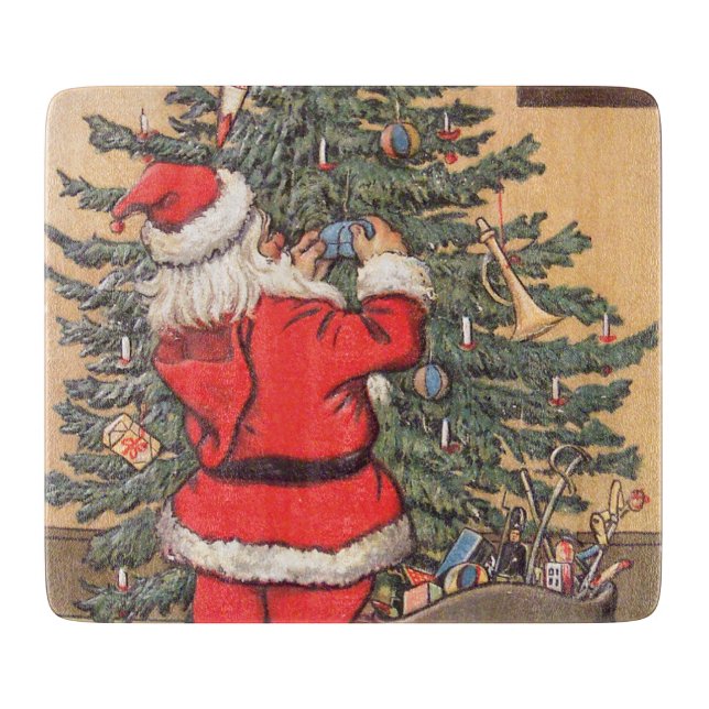 Santa Decorating Julgran (Framsidan)