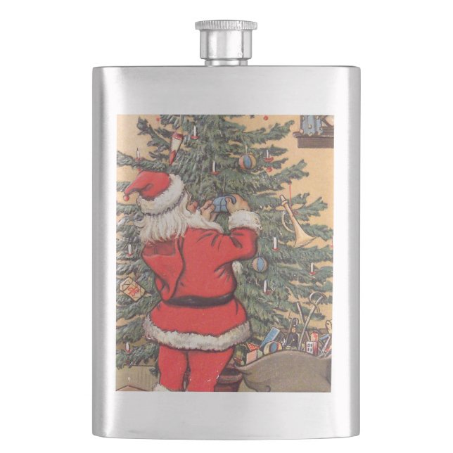 Santa Decorating Julgran Fickplunta (Framsidan)