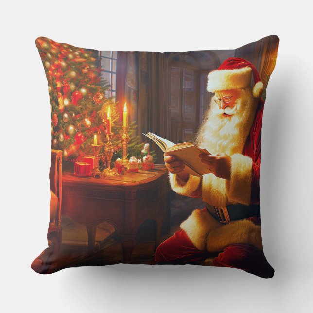 Santa Dekorativ kudde (Framsida)