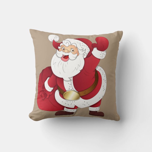 Santa dekorativ kudde (Framsida)