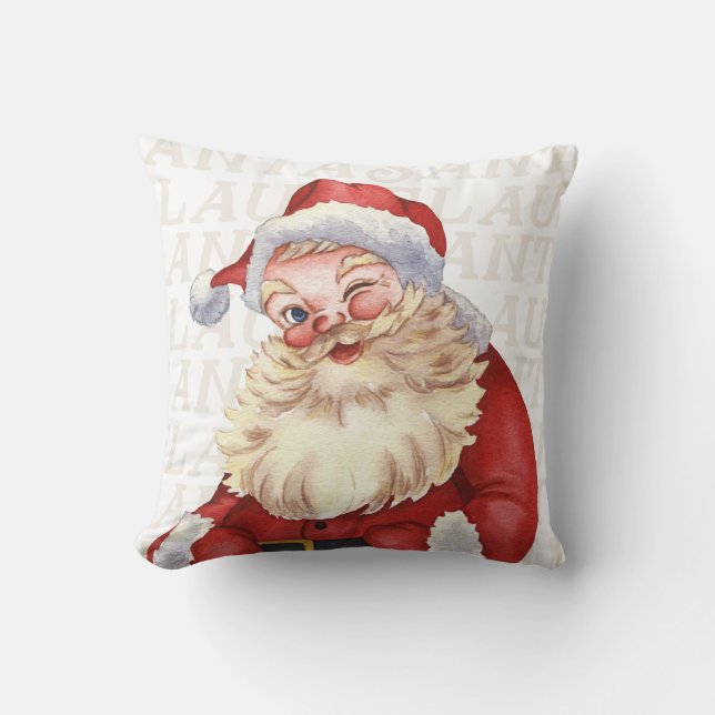 Santa Dekorativ kudde (Framsida)