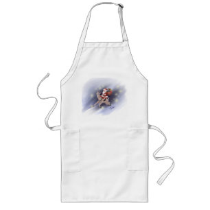 Santa Delivers Apron Långt Förkläde
