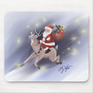 Santa Delivers Mousepad Musmatta