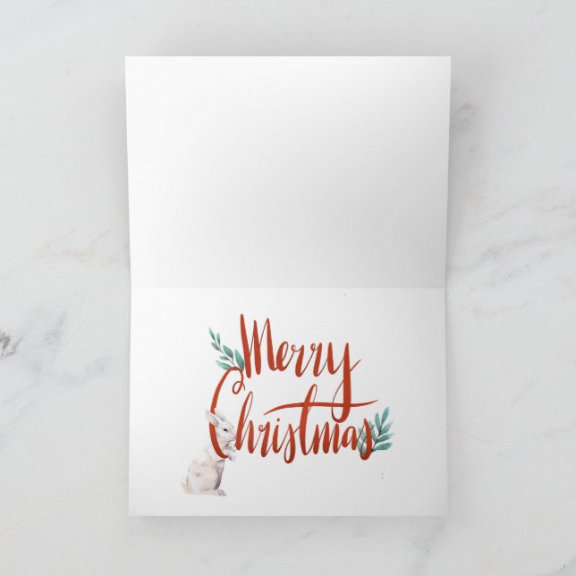 Santa Deliving Armload of Bokar Kort (Inuti)