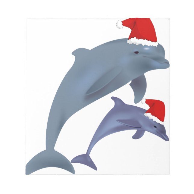 Santa Delphins Anteckningsblock (Framsida)