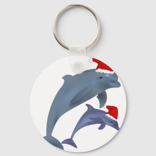 Santa Delphins Nyckelring