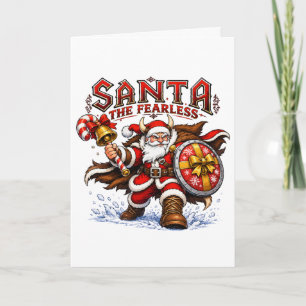 Santa Den Ofruktlige Juldesign Kort