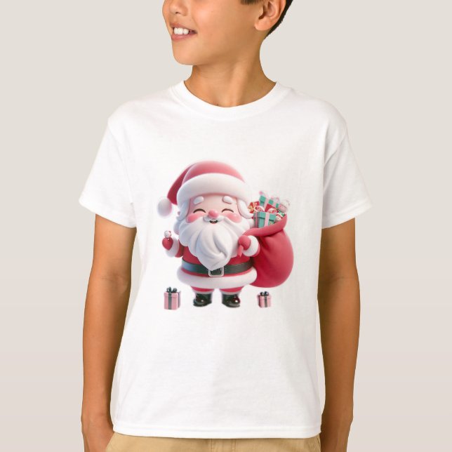 Santa Design T-Shirt (Framsida)