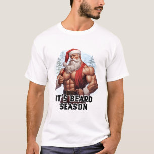 Santa Det är Beard Season T Shirt