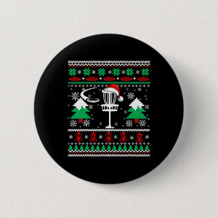 Santa Disc Golf Jultröja Santa Disc Golf Sport Knapp