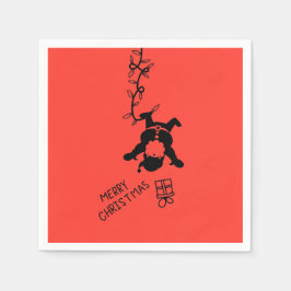 Santa Distribution Gifts Pappersservett