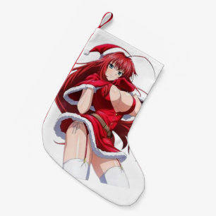 Santa Diva Anime Vinter Outfit Liten Julstrumpa