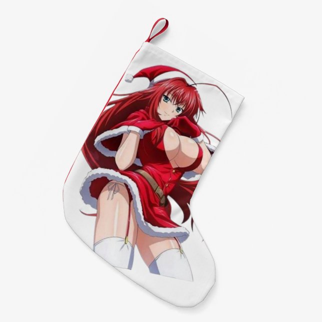 Santa Diva Anime Vinter Outfit Liten Julstrumpa (Framsidan (Hängande))