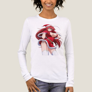 Santa Diva Anime Vinter Outfit - T-Shirt