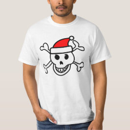 Santa dödskalle t-shirt